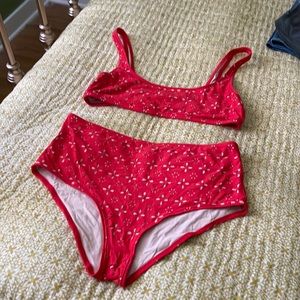 J Crew Factory high waisted bikini